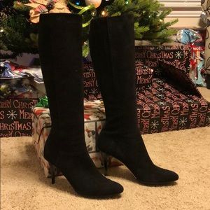 Jimmy Choo Black Suede Boots
